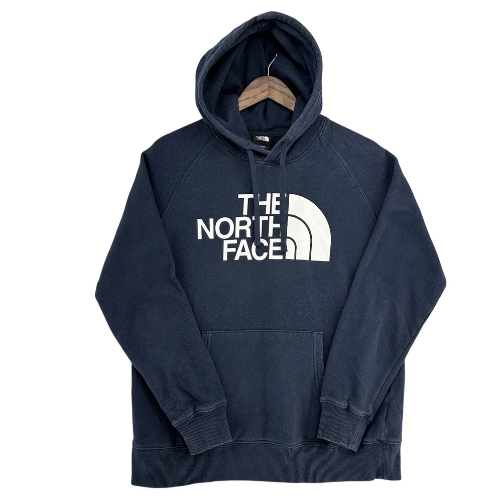 The North Face Navy Blue Pullover Hoodie Fleece Sweatshirt Jacket Women's M Gorp